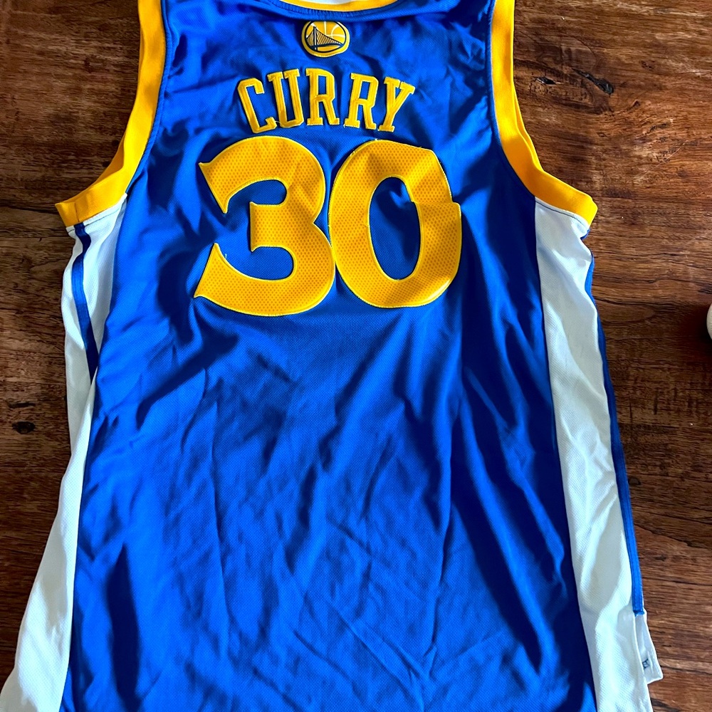 Golden State Warriors Stephen Curry Adidas Men’s XL basketball jersey